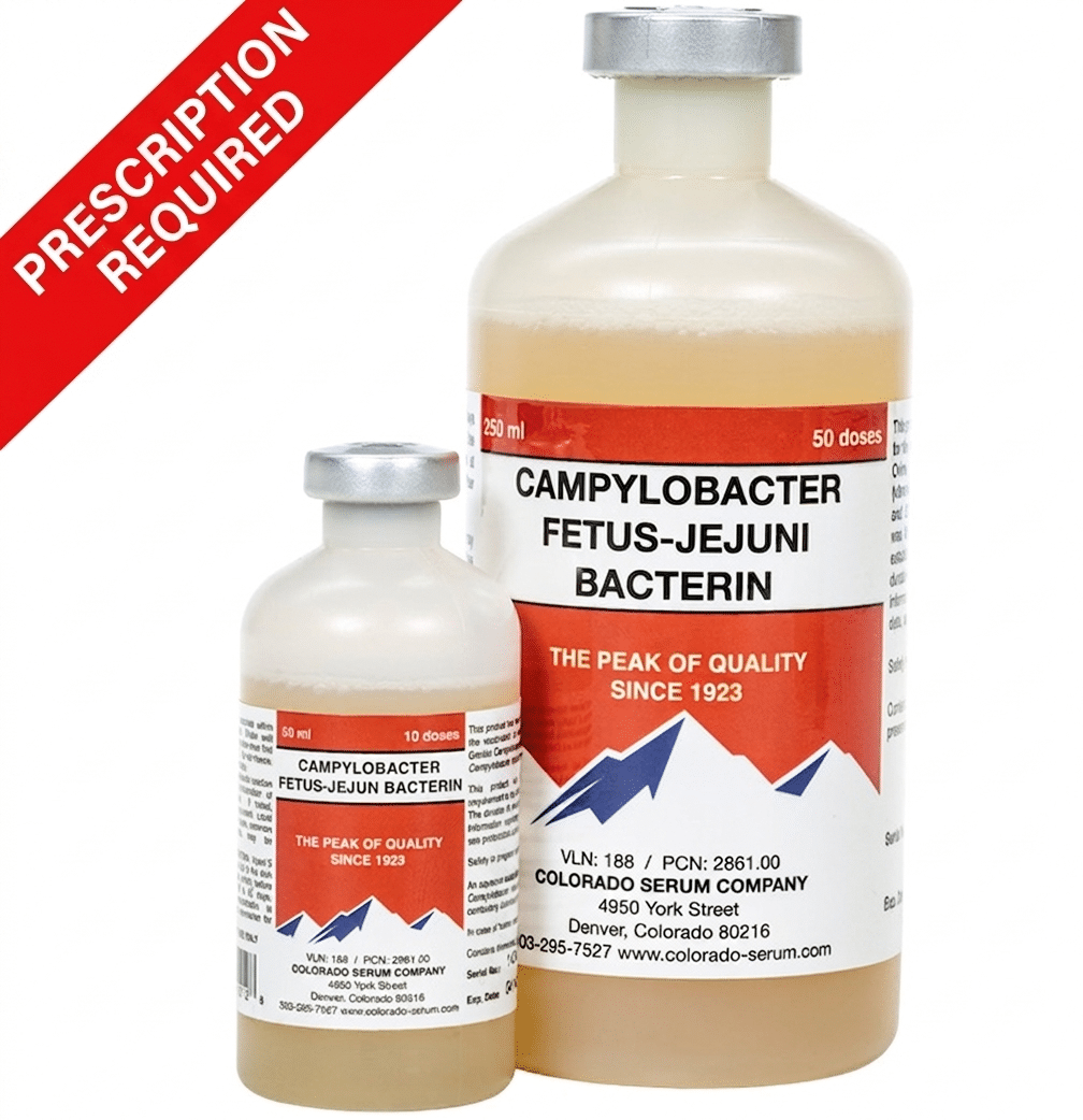 Campylobacter Fetus-Jejuni Bacterin-Ovine Vaccine